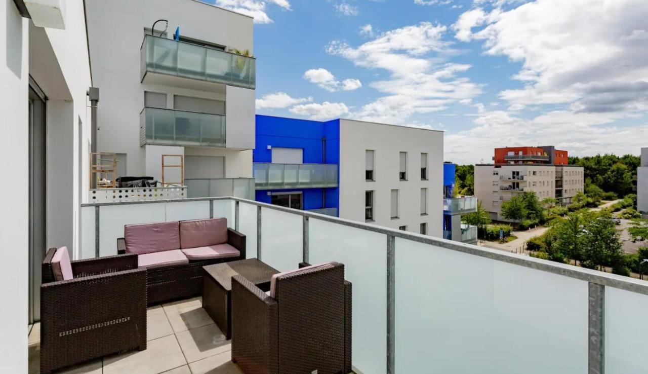 Le Bel Appartement Rennes Bagian luar foto